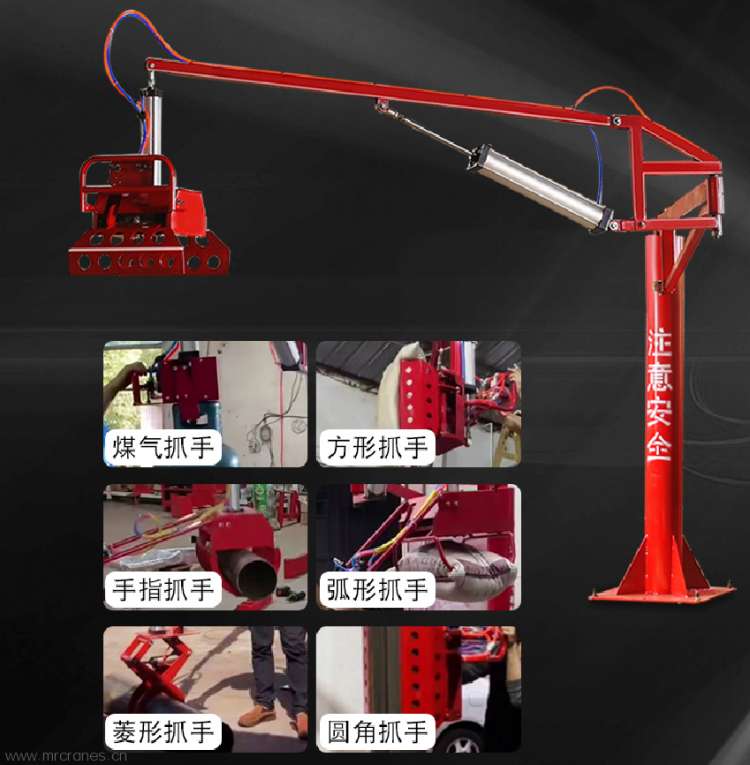 袋装水泥搬运机械手可以适配各种夹具
