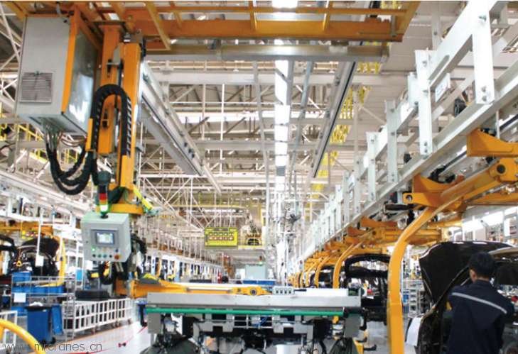 智能前端模块安装机械手