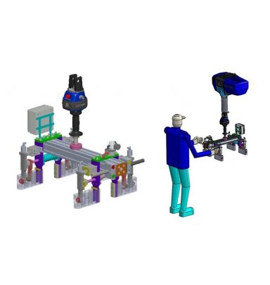 智能提升机 | 过滤膜夹具 应用于气密性检测工序